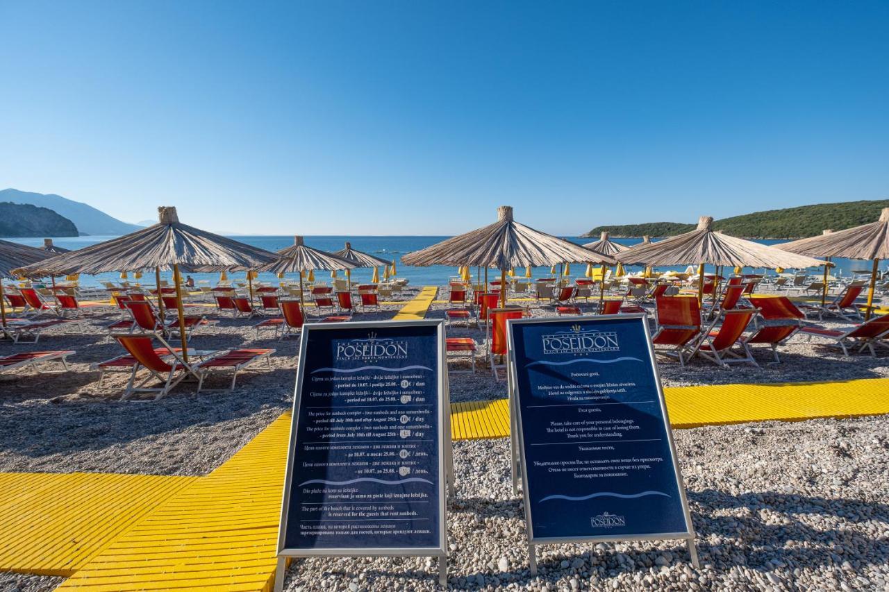 Poseidon The Beach Hotel Budva Kültér fotó