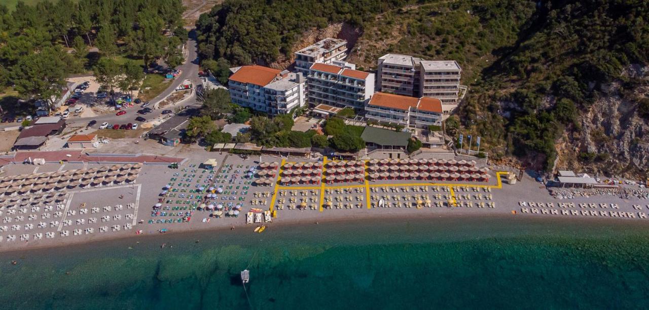 Poseidon The Beach Hotel Budva Kültér fotó